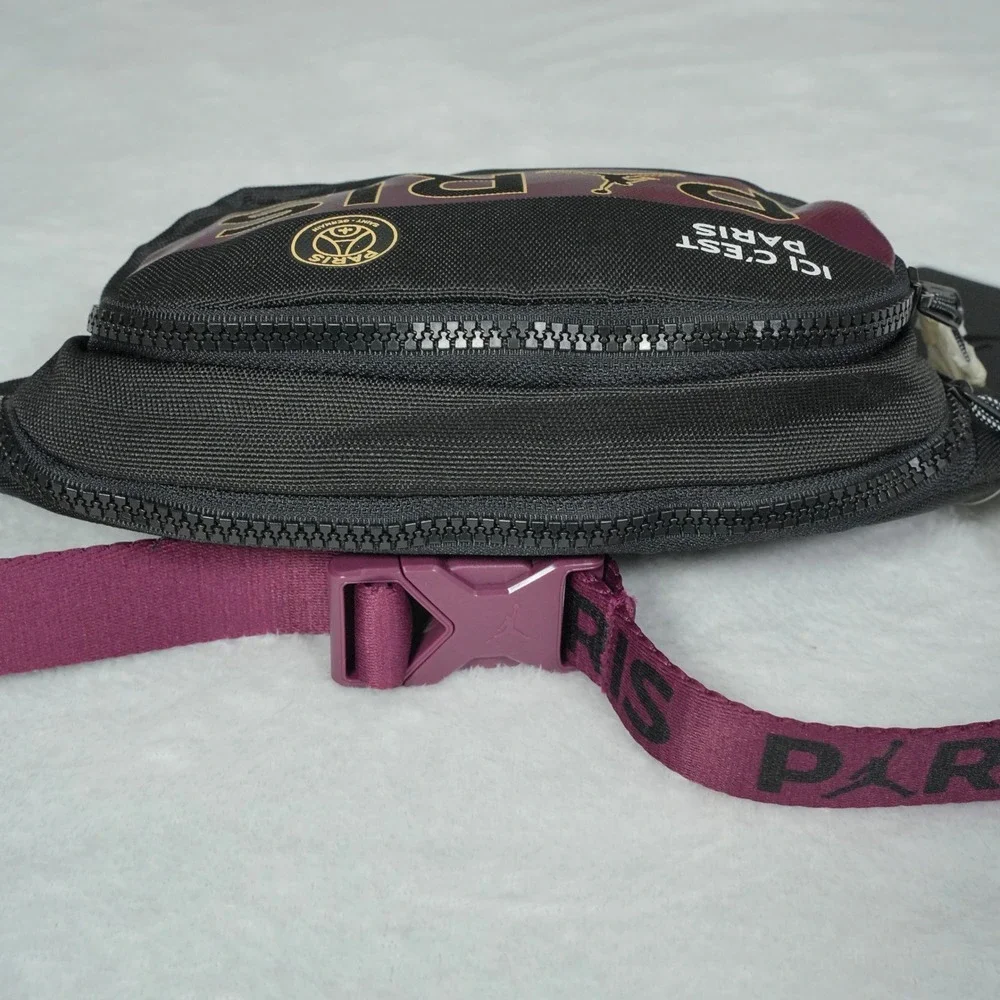 Jordan Paris Saint Germain PSG‎ Black Bordeaux Fanny Pack Waist Bag O/S